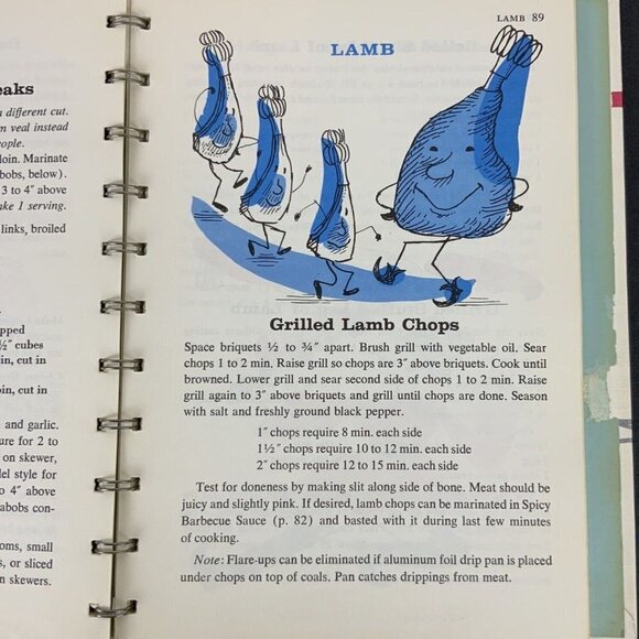 Betty Crocker Outdoor Cook Book Hardcover First Edition Second Printing Vtg 1961 - Picture 8 of 12